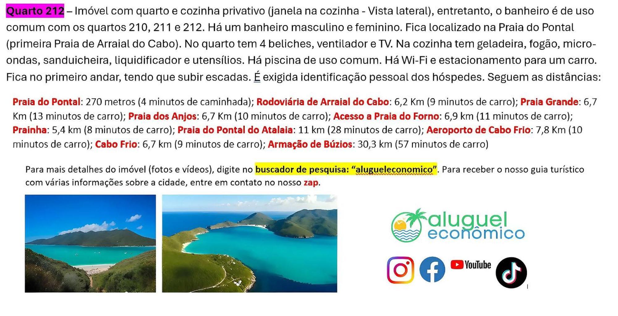 Arraial Do Cabo - Subuai Village - Aluguel Economico Extérieur photo