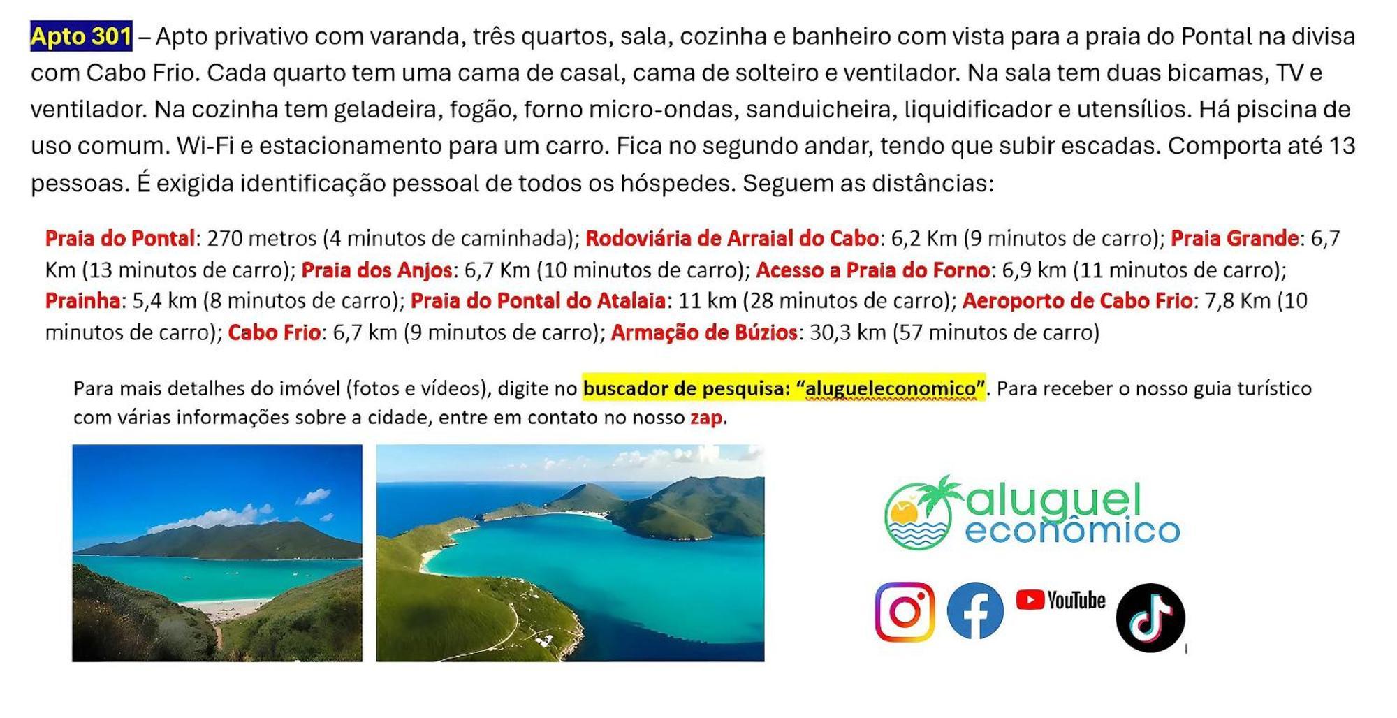 Arraial Do Cabo - Subuai Village - Aluguel Economico Extérieur photo